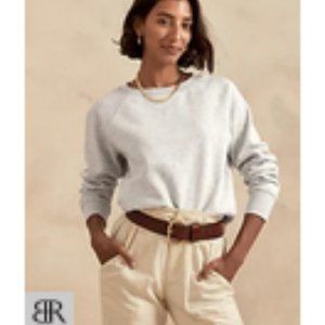 Banana Republic - Gray Fleece lined sweatshirt